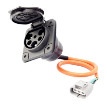 30A 110V-220V Electric Cart Charger ST-031016-PZ for Evolution Cart Charger Port 3 Pin Charge Cable US Plug