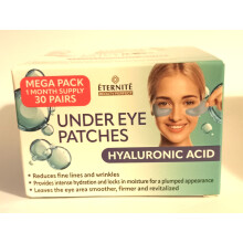 Eternite Under Eye Patches, Hyaluronic Acid 30 Pairs/60 Patches