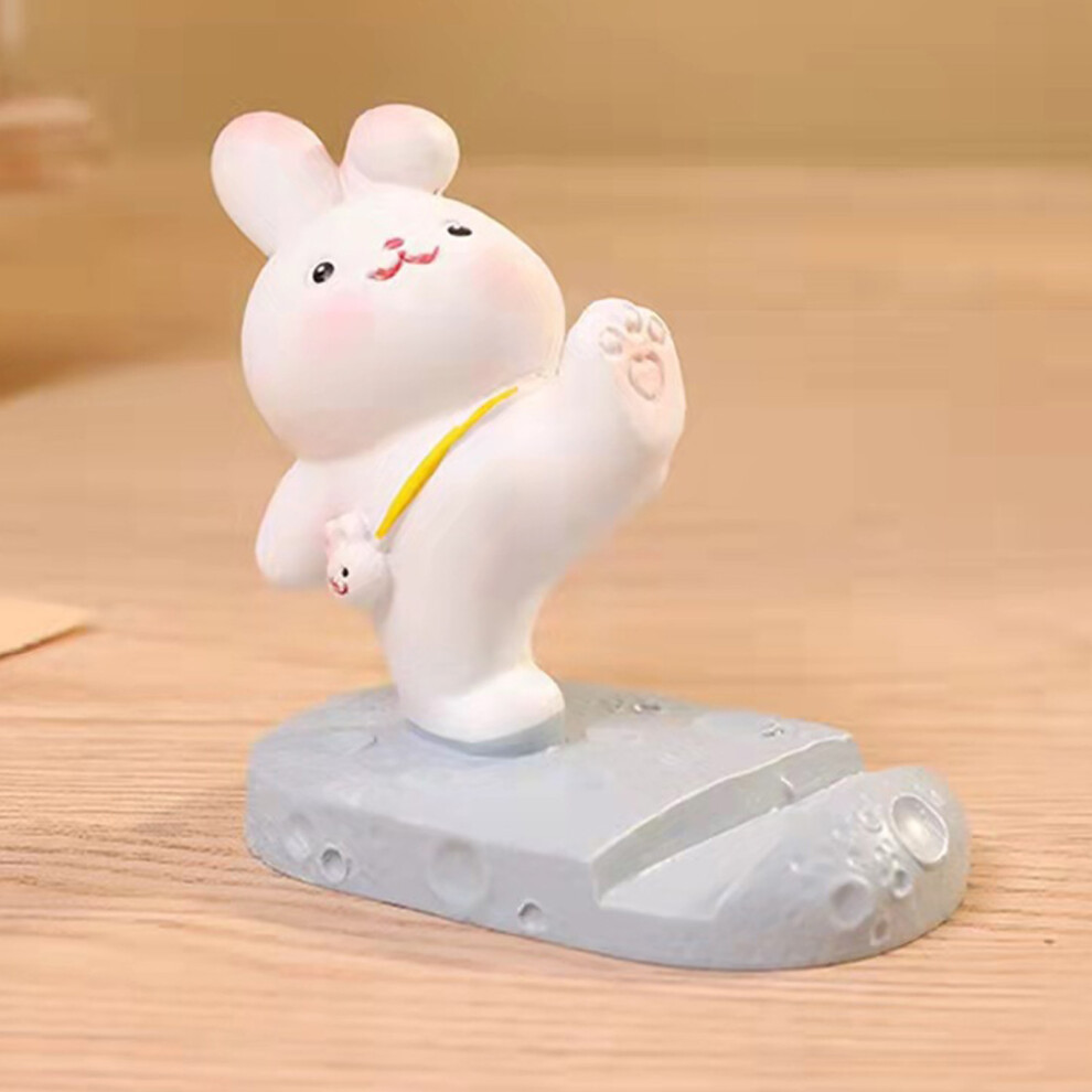 Cute Rabbit Natural Resin Stand 150-170G(5.3-6.0Oz) 8491393652693
