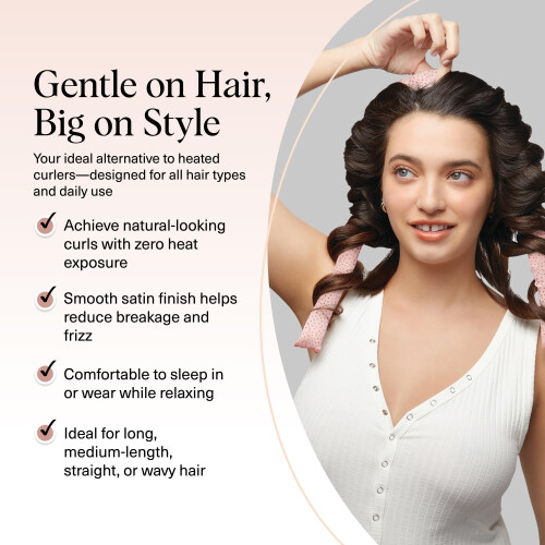 Kitsch Heatless Curling Set - Satin 2