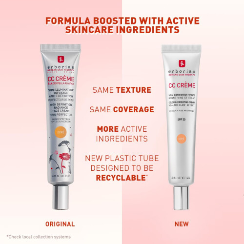 Erborian CC Crème Colour Correcting Cream Spf30 Caramel 40ml