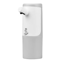 Distributeur Automatique de Savon Moussant, Sans Contact avec Capteur Infrarouge, Résistant à L'Eau, Idéal pour la Salle de Bain et la Cuisine