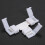RGB LED Connector T Shape 4 Pin Quick Splitter 10 Pack White 5