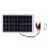 4W Waterproof Solar Panel Charger 5V for 3.7V Batteries 1