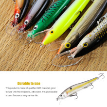 Long Tail Fishing Lure 11.9cm Lifelike Minnow Fake Bait with Sharp Hook