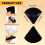 ZHIYE 8pcs Triangle Powder Puffs, Reusable 2