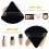 ZHIYE 8pcs Triangle Powder Puffs, Reusable 5
