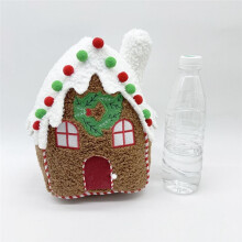 Gingerbread House Plush Throw Pillow Gingerbread House Pillow Gingerbread Decoration Gift Office Home Decor