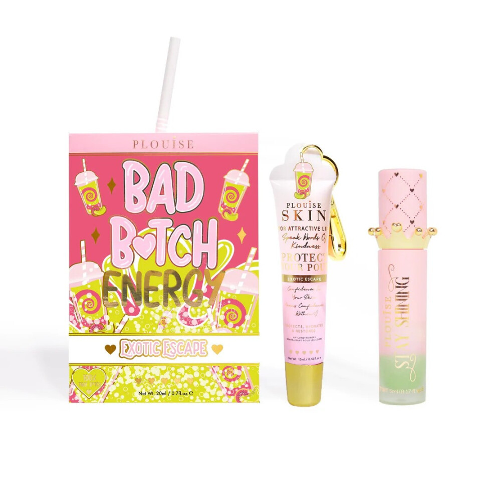 P.louise Not,Specified Bad Bitch Energy Lip Duo Honeydew Melon And Guava Smoothie
