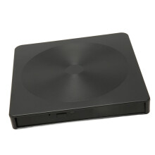 Typ-C USB 3.0 Externes DVD-Gehäuse für 9,5 mm SATA-Laufwerke, Slim Plug-and-Play