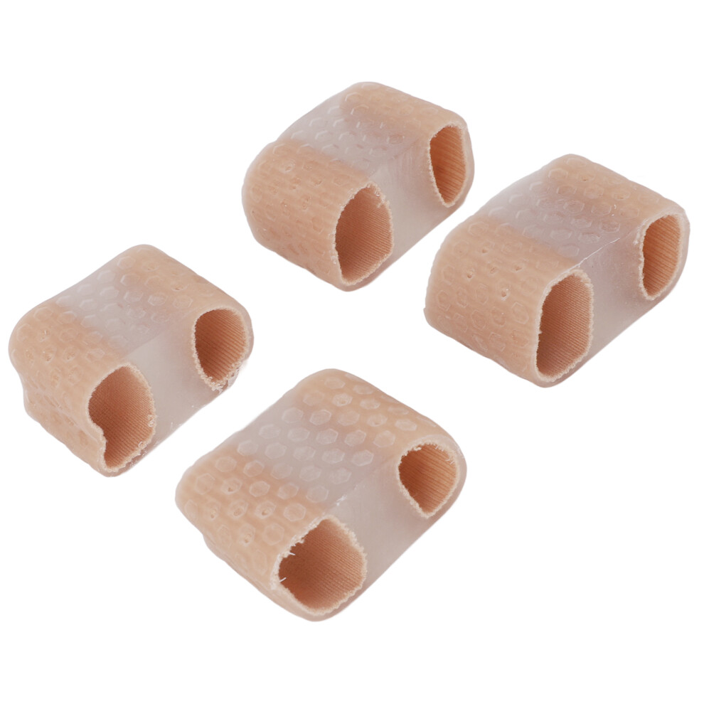 4pcs Toe Separators with 2 Loops Bunion Correctors for Overlapping Toes