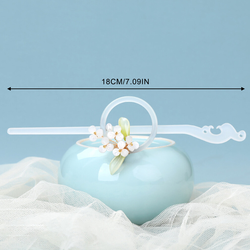 Dachuang Beauty (B) Vintage Floral Resin Hair Sticks Hairpins