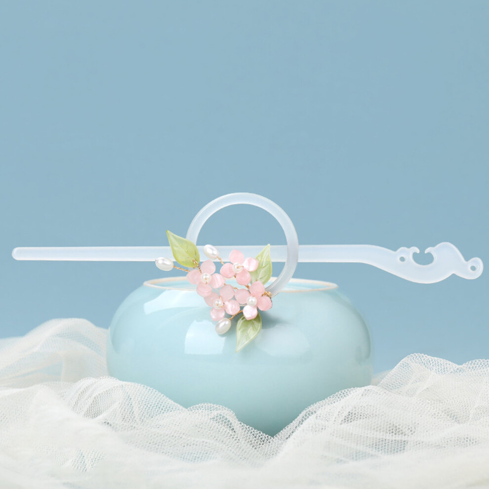 Dachuang Beauty (A) Vintage Floral Resin Hair Sticks Hairpins