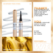 (05) 3D Waterproof Eyebrow Pencil for Stage Makeup