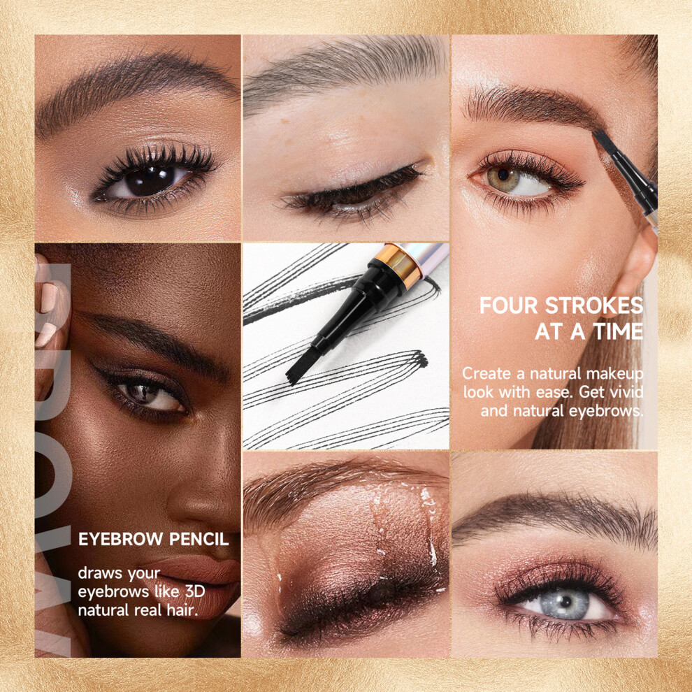 Dachuang Beauty (04) 3D Waterproof Eyebrow Pencil For Stage Makeup