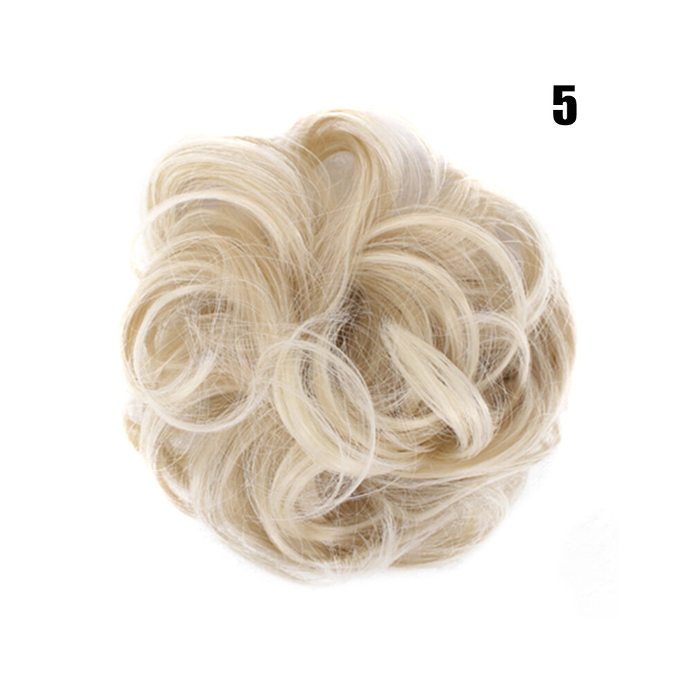 Dachuang Beauty (5) Fluffy Hair Bun Scrunchie For Women & Wigs