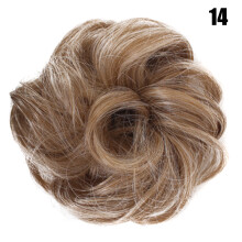 (Three pairs) Fluffy Hair Bun Scrunchie for Women & Wigs