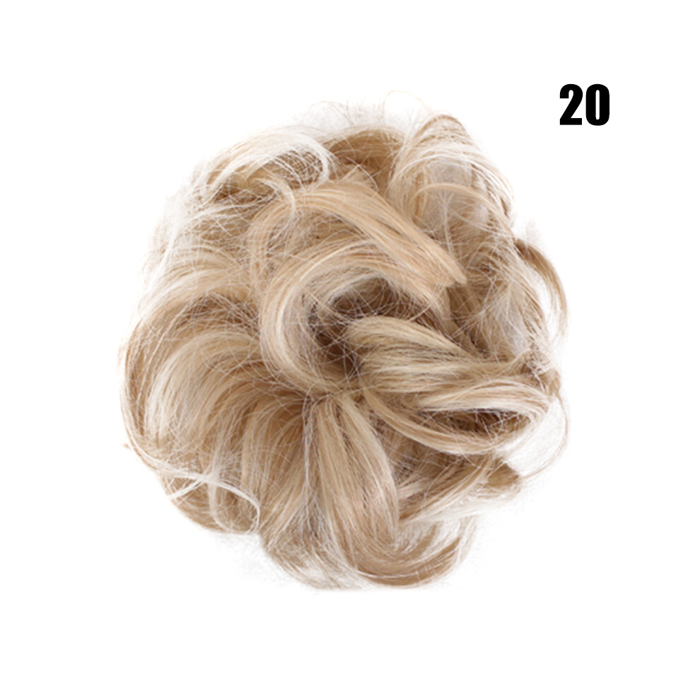 Dachuang Beauty (20) Fluffy Hair Bun Scrunchie For Women & Wigs
