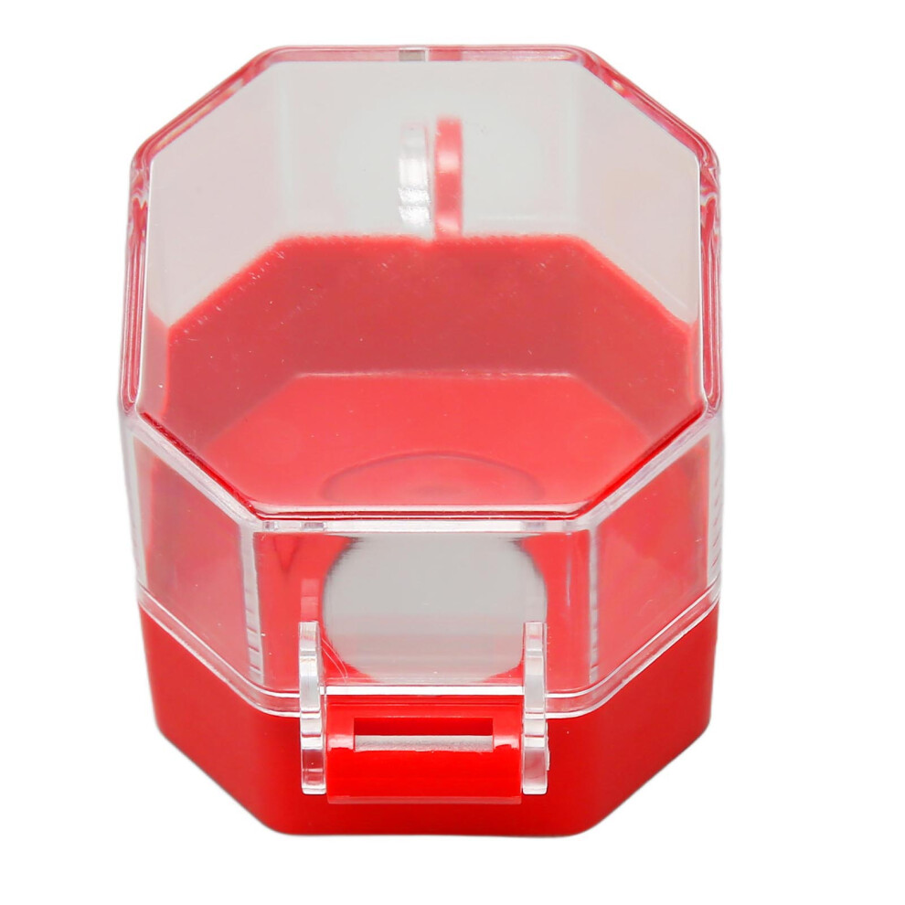 Emergency Stop Button Cover Pc Transparent/Red 8461393655482