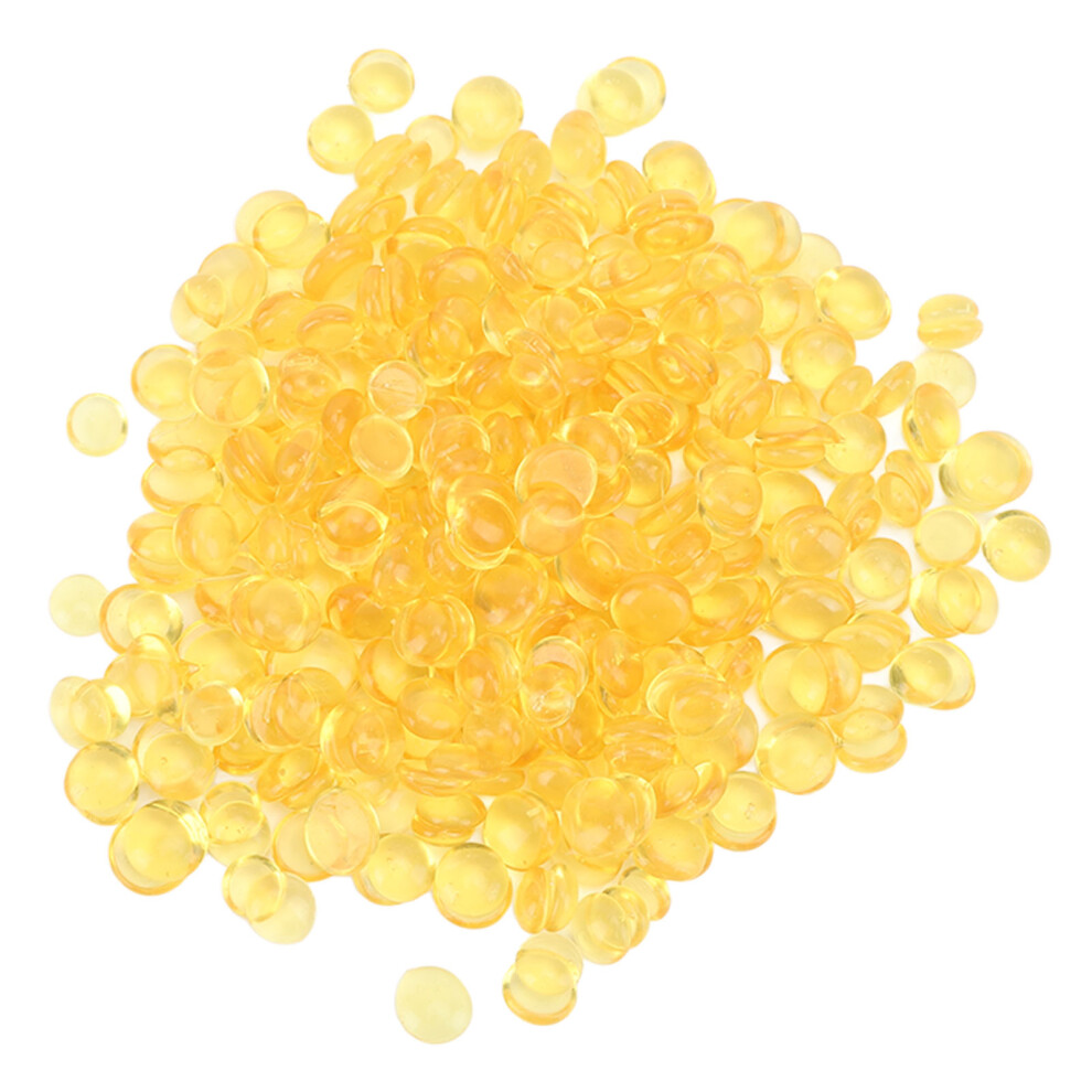 Unisex Yellow 100G Hot Melt Hair Extension Glue Pellets For Wigs & Crafts