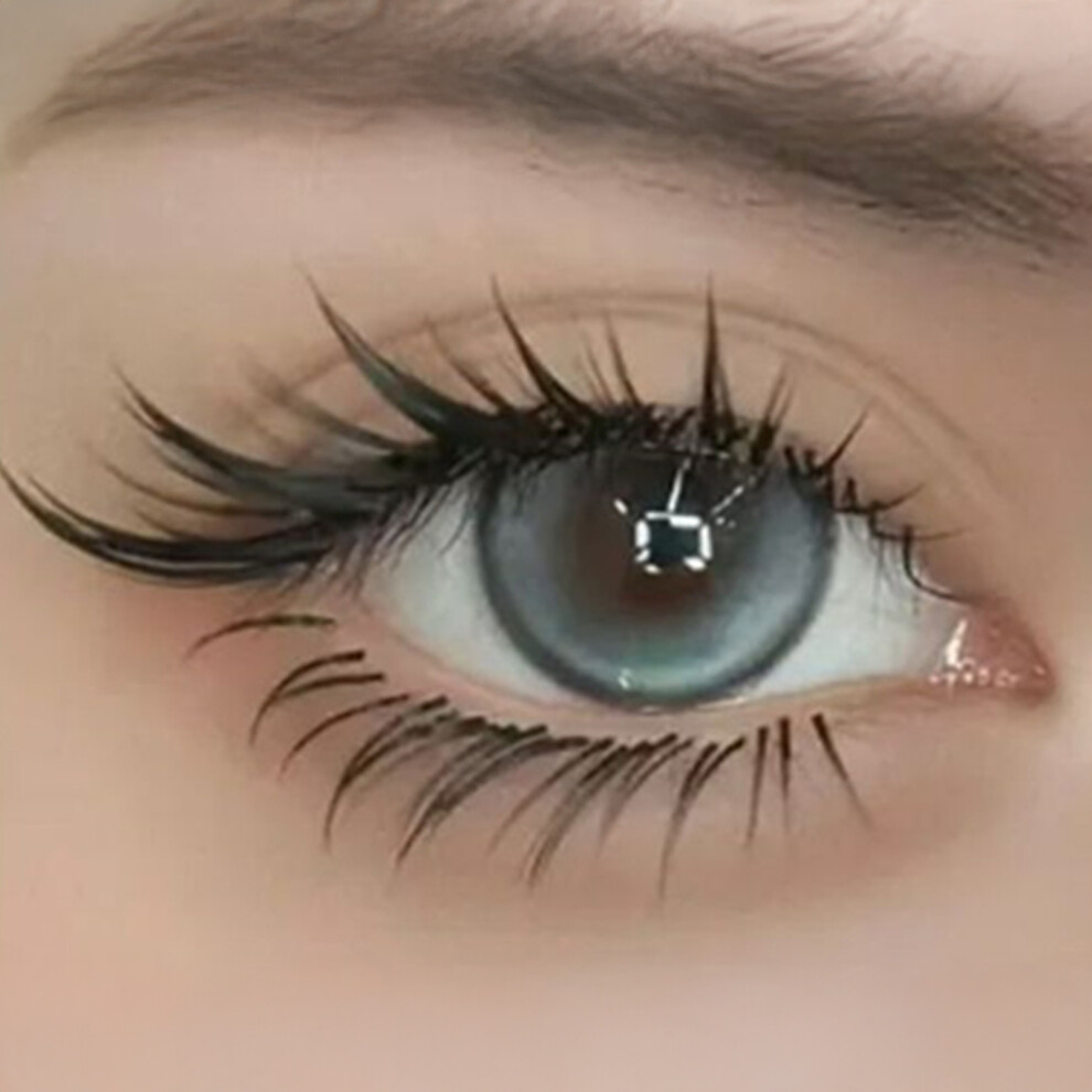 Dachuang Beauty (Fox Slanted) Fox Eye Lashes Set - Black Fiber, Mixed Lengths