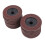 20PCS 80 Grit Red Sand Flap Discs 100x16mm 1
