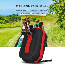 Golf Rangefinder Case EVA 127x90x53mm Red-Black