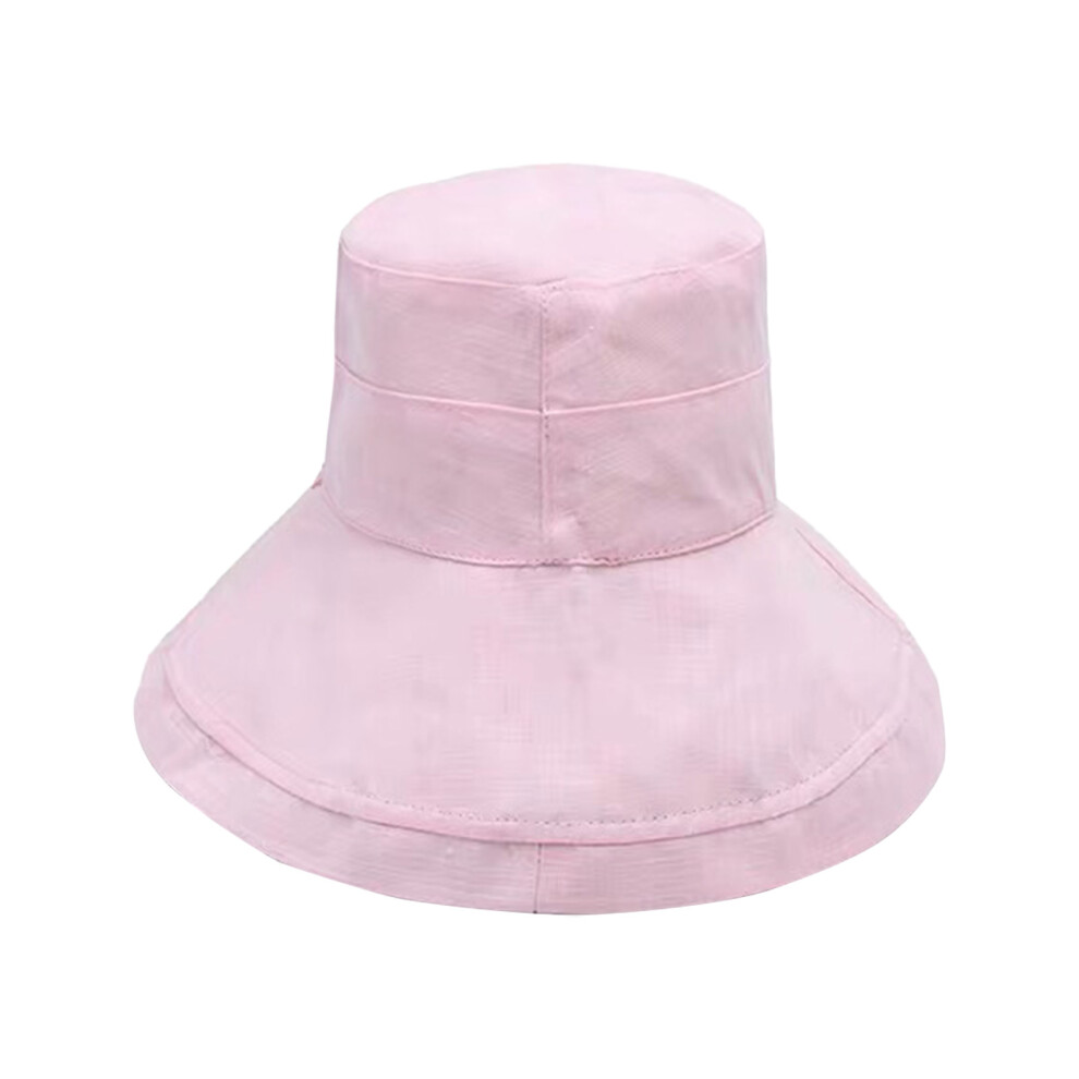 Photos - Climbing Gear UV Protection Bucket Hat for Outdoor Travel(Pink)