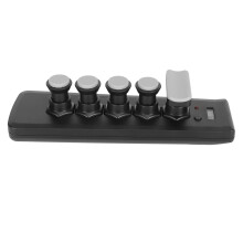 Gitarren-Akkordtrainer für Anfänger ABS/Silikon, 50 mAh Batterie