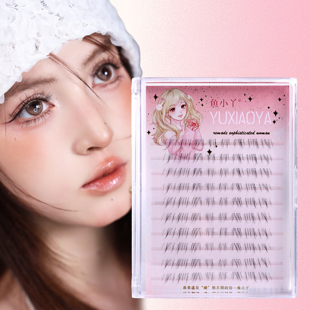 Hue-Grain Comic Lash Clusters For All Ages