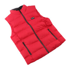 Thickened 15 Zone Heated Vest USB Electric Red XL for Winter Outdoor