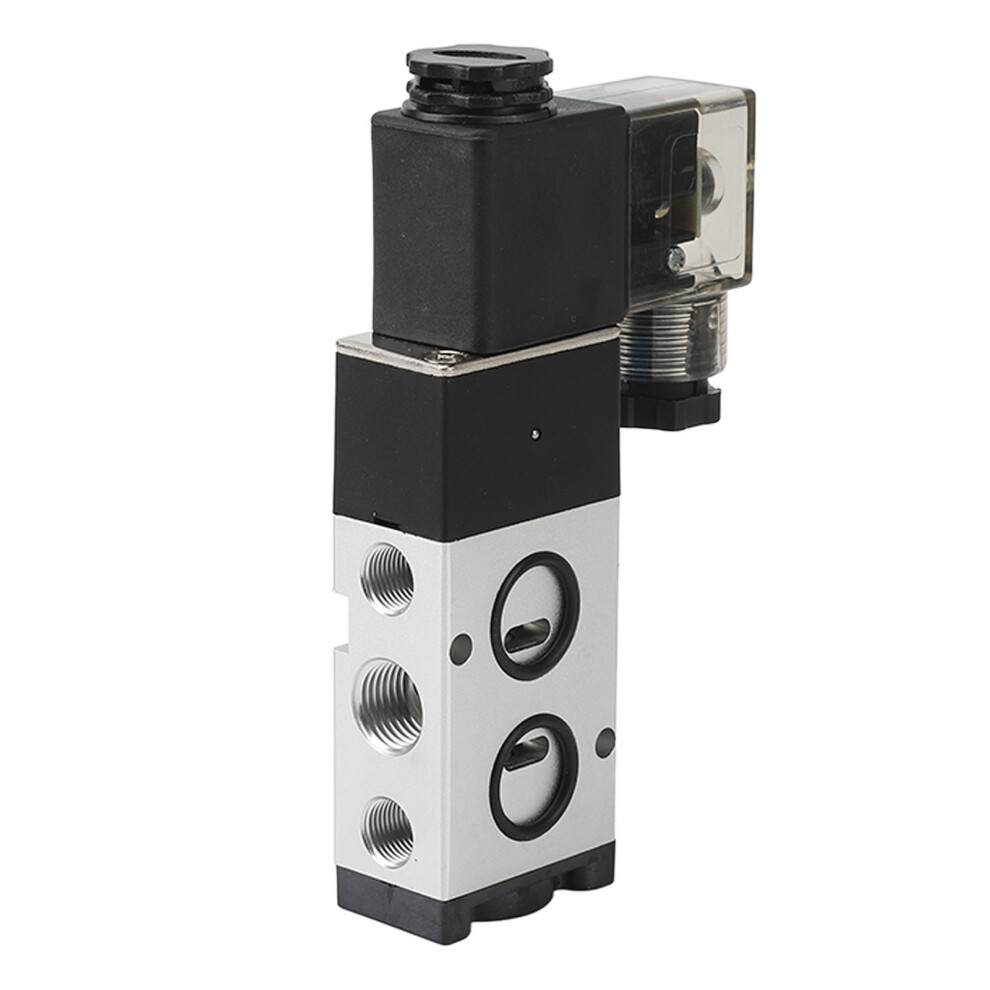 4M210 08 1/8" Aluminum Pneumatic Solenoid Valve Dc12v Air Control 8411388604681