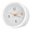 Reliable White ABS 300g Electronic Alarm Clock with Clear Panel 1