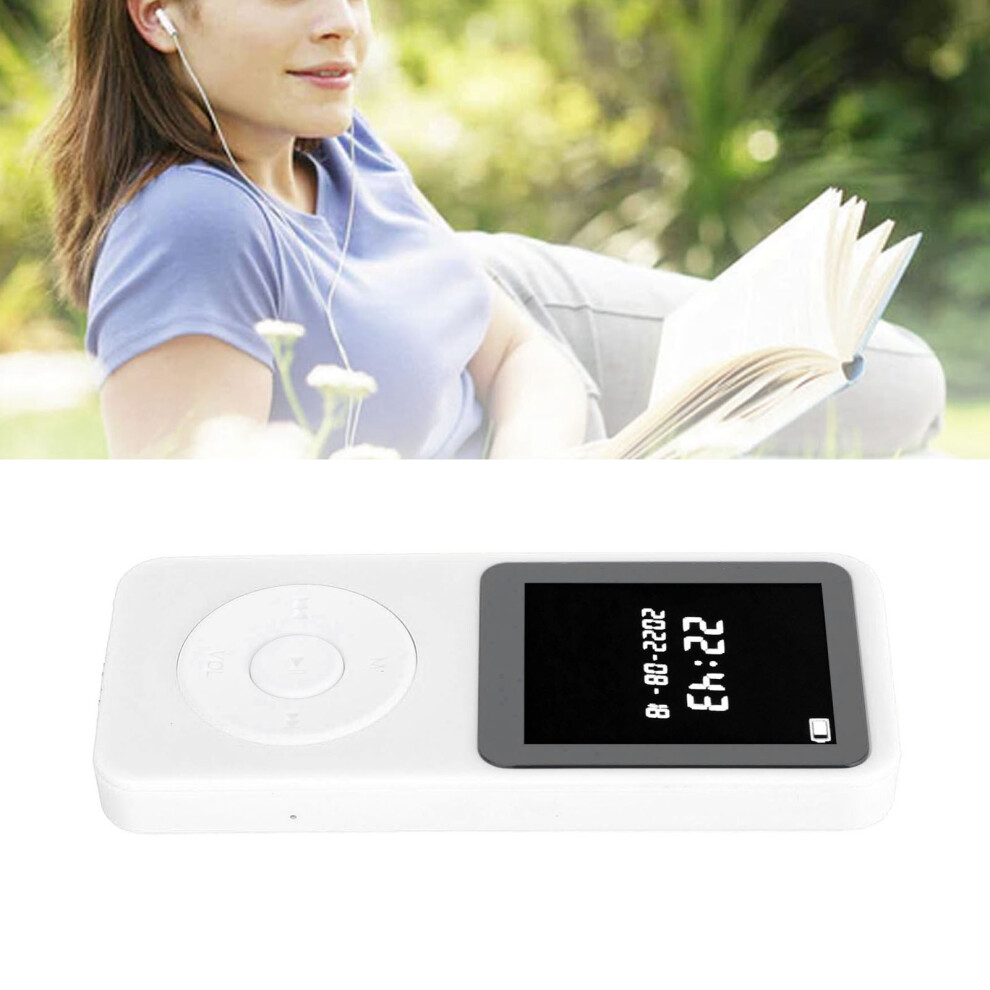 Bluetooth Mp3 Player 1.77In Lcd 64G With Fm Radio & Recorder White 8771388606260