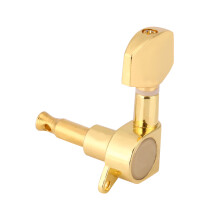 3R 3L Gold Zinklegierung Gitarrenmechaniken Set für Folk-/E-Gitarre