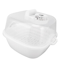 Large Capacity Double Layer Household Defrosting Box with USB Charging