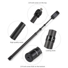 2.1m Carbon Fiber Selfie Stick Telescoping Tripod for Insta360 X2/X3