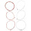 IRIN A108 6 Peças/Set Acoustic Flok Guitar String 009-045 Polegadas 6 Cordas Guitar Parts Acessórios 1