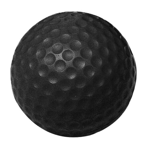 (Black) Indoor Golf Practice Balls - Soft PU Foam Balls