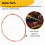 IRIN A108 6 Peças/Set Acoustic Flok Guitar String 009-045 Polegadas 6 Cordas Guitar Parts Acessórios 2