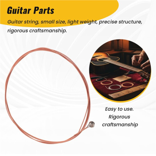 IRIN A108 6 Peças/Set Acoustic Flok Guitar String 009-045 Polegadas 6 Cordas Guitar Parts Acessórios 1