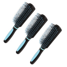 3pcs 9-Row Hair Brush Comb for Curly Wavy Hair Styling Detangling