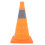 Adjustable Safety Cone 45cm Height 8