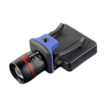 XPE LED 120 Lumen 3 modes waterproof zoomable Clip - Cap Hat Light flashlight light lamp black