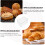 Bread Box with Lid | Reusable and Stackable Plastic Organizer Box | Square Fresh-Keeping Sealed Storage Container 8