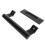 Double Sided Barn Door Handle Black Aluminium 1