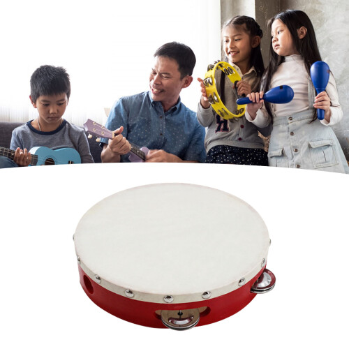 Tambourine 7 Inch Adjustable Grip Kids Drum 2