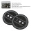 2PCS HUB Adapter Spacer Reel 1mm/0.039in Black 5