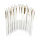 12er Pack Gelstifte 0.38mm schwarze Tinte Feinspitze 7