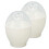 2PCS Microwave Egg Cooker Maker ABS Portable Mini Boiling Cup 9.2cm 1